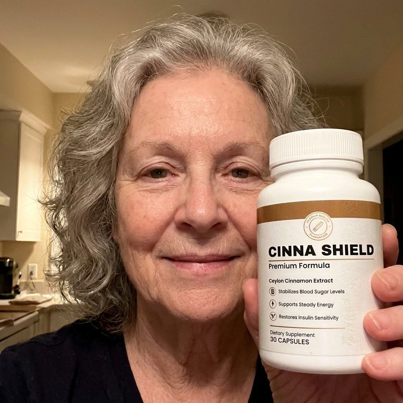 Cinna Shield customer holding their bottle